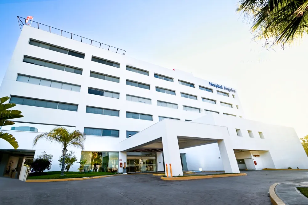 Hospital exterior at Hospital Ángeles Tijuana