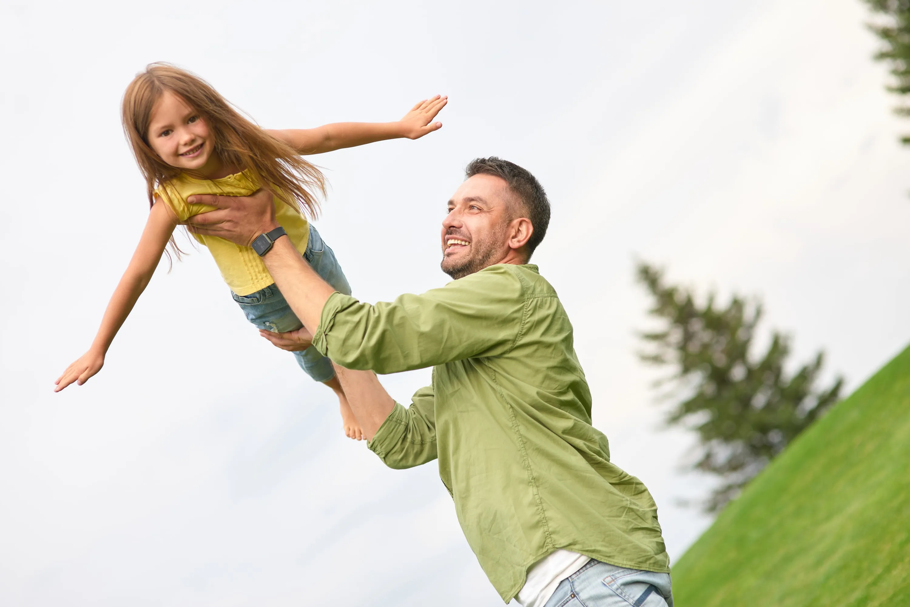 Healthy active patient during follow-up period